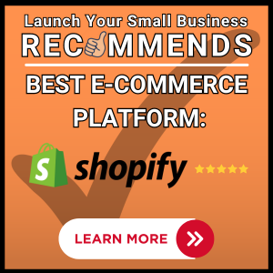 launch your small business recommends shopify